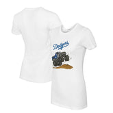 Los Angeles Dodgers Tiny Turnip Women's Monster Truck T-Shirt Sale