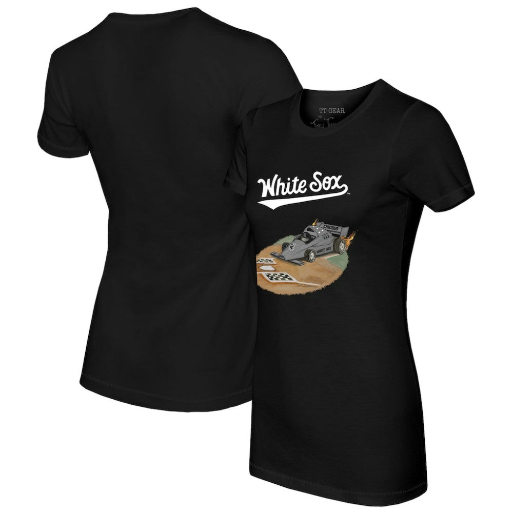 Chicago White Sox Tiny Turnip Women's Race Car T-Shirt Outlet