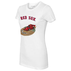 Boston Red Sox Tiny Turnip Women's Race Car T-Shirt Sale