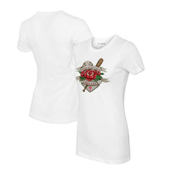 Philadelphia Phillies Tiny Turnip Women's Tattoo Rose T-Shirt Online