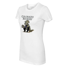 Colorado Rockies Tiny Turnip Women's Triceratops T-Shirt Outlet