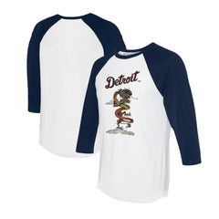 Detroit Tigers Tiny Turnip Unisex 2024 Year of the Dragon 3/4-Sleeve Raglan T-Shirt Discount