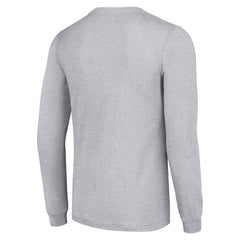 Anaheim Ducks Starter Color Scratch Long-Sleeve T-Shirt - Heather Gray | NHL online