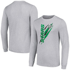 Dallas Stars Starter Color Scratch Long-Sleeve T-Shirt - Heather Gray | NHL discount
