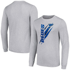 St. Louis Blues Starter Color Scratch Long-Sleeve T-Shirt - Heather Gray | NHL on sale