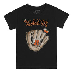 San Francisco Giants Tiny Turnip Youth Butterfly Glove T-Shirt for sale