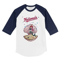 Washington Nationals Tiny Turnip Youth Mermaid 3/4-Sleeve Raglan T-Shirt Near Me