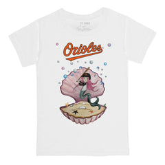Baltimore Orioles Tiny Turnip Youth Mermaid T-Shirt Outlet