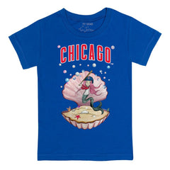 Chicago Cubs Tiny Turnip Youth Mermaid T-Shirt Online