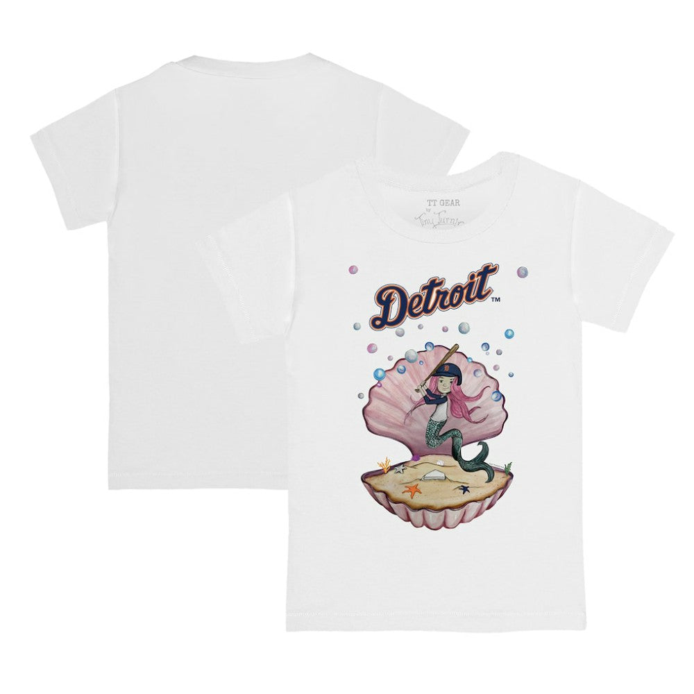 Detroit Tigers Tiny Turnip Youth Mermaid T-Shirt Discount