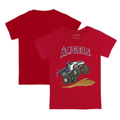 Los Angeles Angels Tiny Turnip Youth Monster Truck T-Shirt Discount