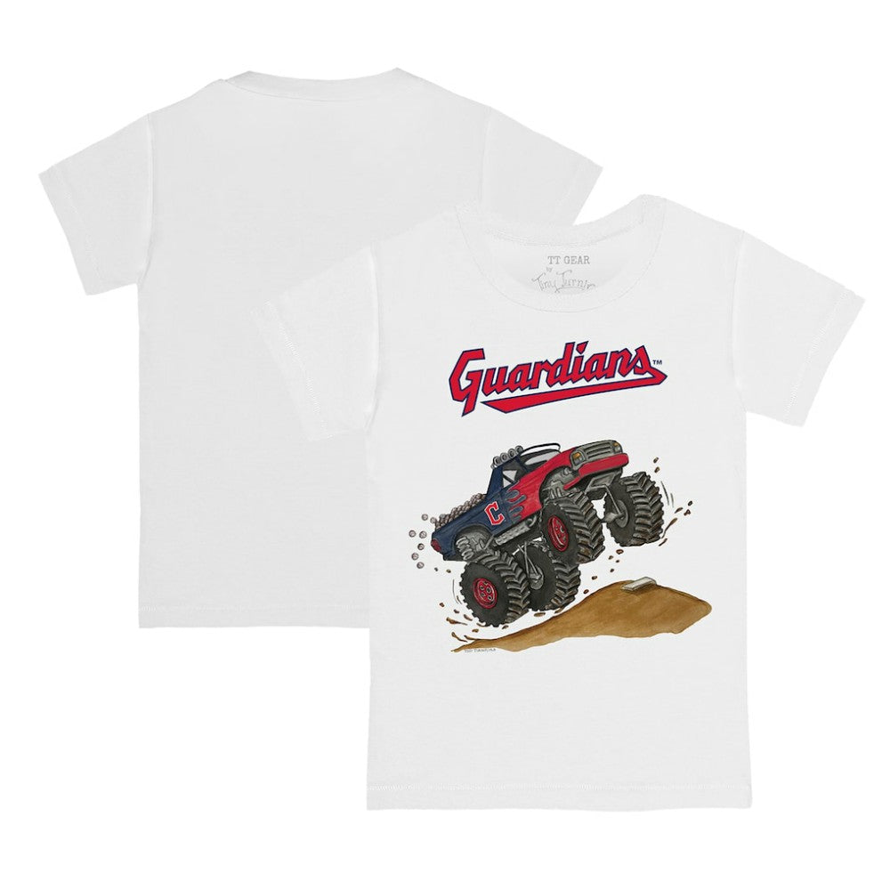Cleveland Guardians Tiny Turnip Youth Monster Truck T-Shirt Sale