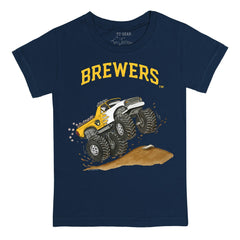 Milwaukee Brewers Tiny Turnip Youth Monster Truck T-Shirt Discount