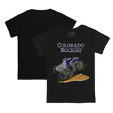 Colorado Rockies Tiny Turnip Youth Monster Truck T-Shirt Near Me