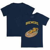 Milwaukee Brewers Tiny Turnip Youth Race Car T-Shirt Sale