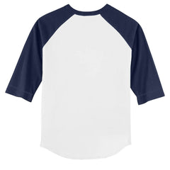 Cleveland Guardians Tiny Turnip Youth Triceratops 3/4-Sleeve Raglan T-Shirt Sale