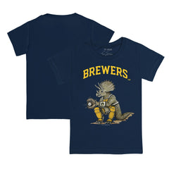 Milwaukee Brewers Tiny Turnip Youth Triceratops T-Shirt Online