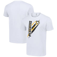 Pittsburgh Penguins Starter Color Scratch T-Shirt - White | NHL online