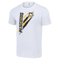 Pittsburgh Penguins Starter Color Scratch T-Shirt - White | NHL online