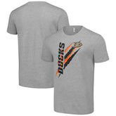 Anaheim Ducks Starter Color Scratch T-Shirt - Heather Gray | NHL Lifestyle