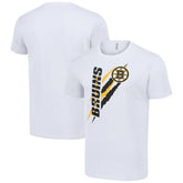 Boston Bruins Starter Color Scratch T-Shirt - White | NHL on sale
