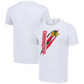 Chicago Blackhawks Starter Color Scratch T-Shirt - White | NHL on sale
