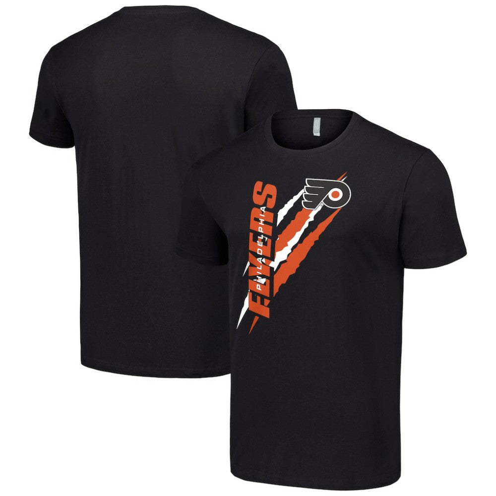Philadelphia Flyers Starter Color Scratch T-Shirt - Black | NHL on sale