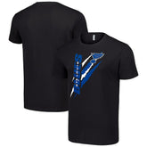 St. Louis Blues Starter Color Scratch T-Shirt - Black | NHL near me