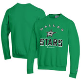Dallas Stars Champion Eco Powerblend Crewneck Sweatshirt - Kelly Green | NHL discount