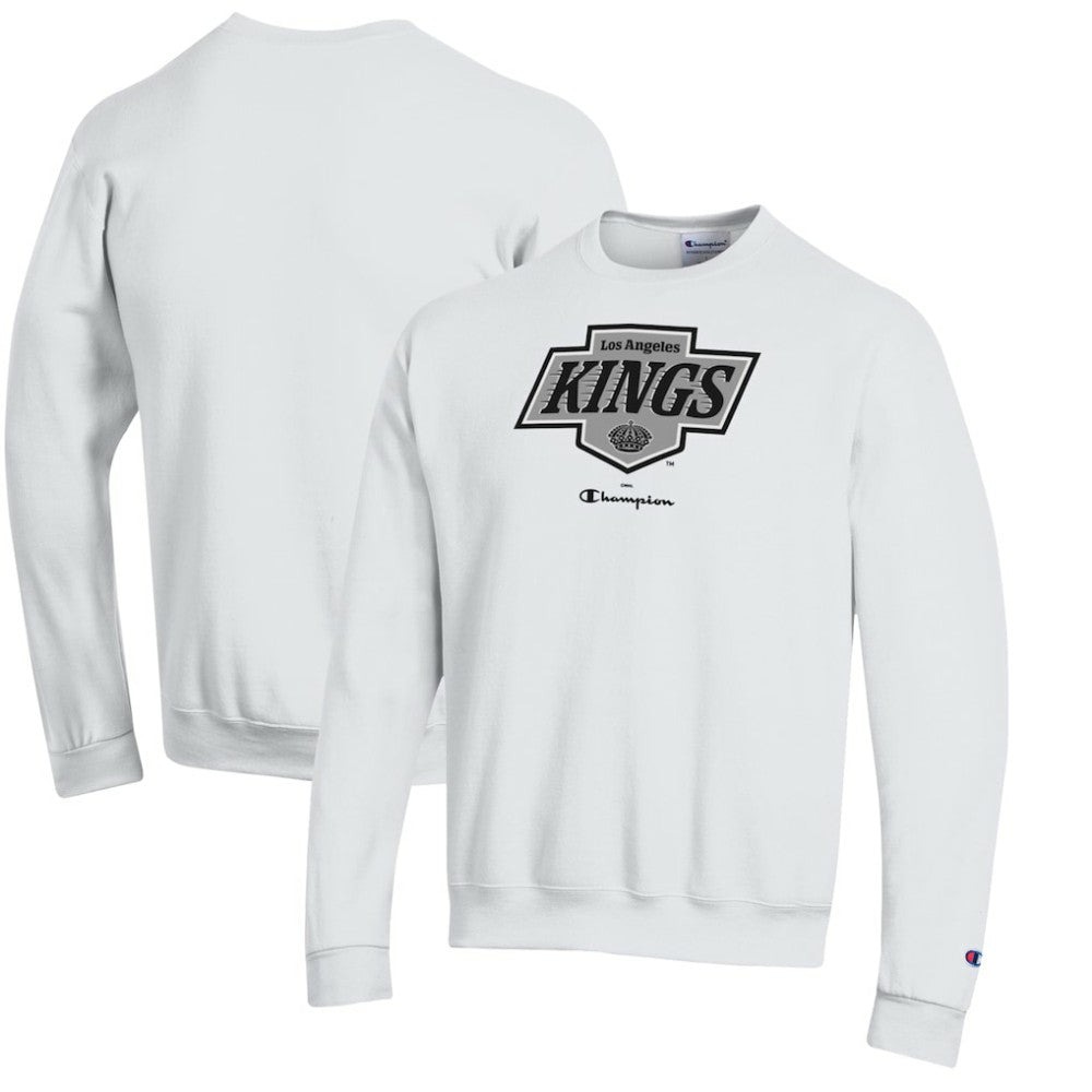 Los Angeles Kings Champion Eco Powerblend Crewneck Sweatshirt - White | NHL sale