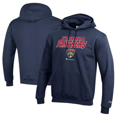 Florida Panthers Champion Eco Powerblend Pullover Hoodie - Navy | NHL near me