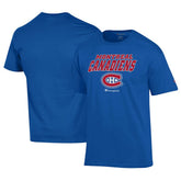 Montreal Canadiens Champion Jersey T-Shirt - Royal | NHL near me