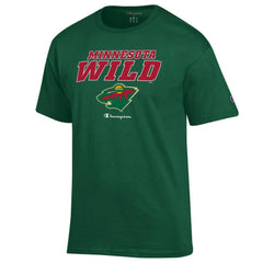 Minnesota Wild Champion Jersey T-Shirt - Hunter Green | NHL Lifestyle
