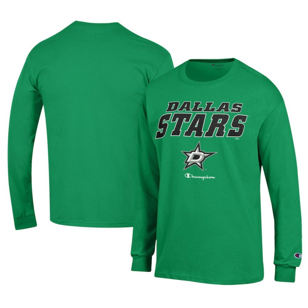 Dallas Stars Champion Long-Sleeve Jersey T-Shirt - Kelly Green | NHL sale