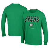 Dallas Stars Champion Long-Sleeve Jersey T-Shirt - Kelly Green | NHL sale