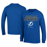 Tampa Bay Lightning Champion Long-Sleeve Jersey T-Shirt - Royal | NHL online