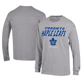 Toronto Maple Leafs Champion Long-Sleeve Jersey T-Shirt - Gray | NHL sale