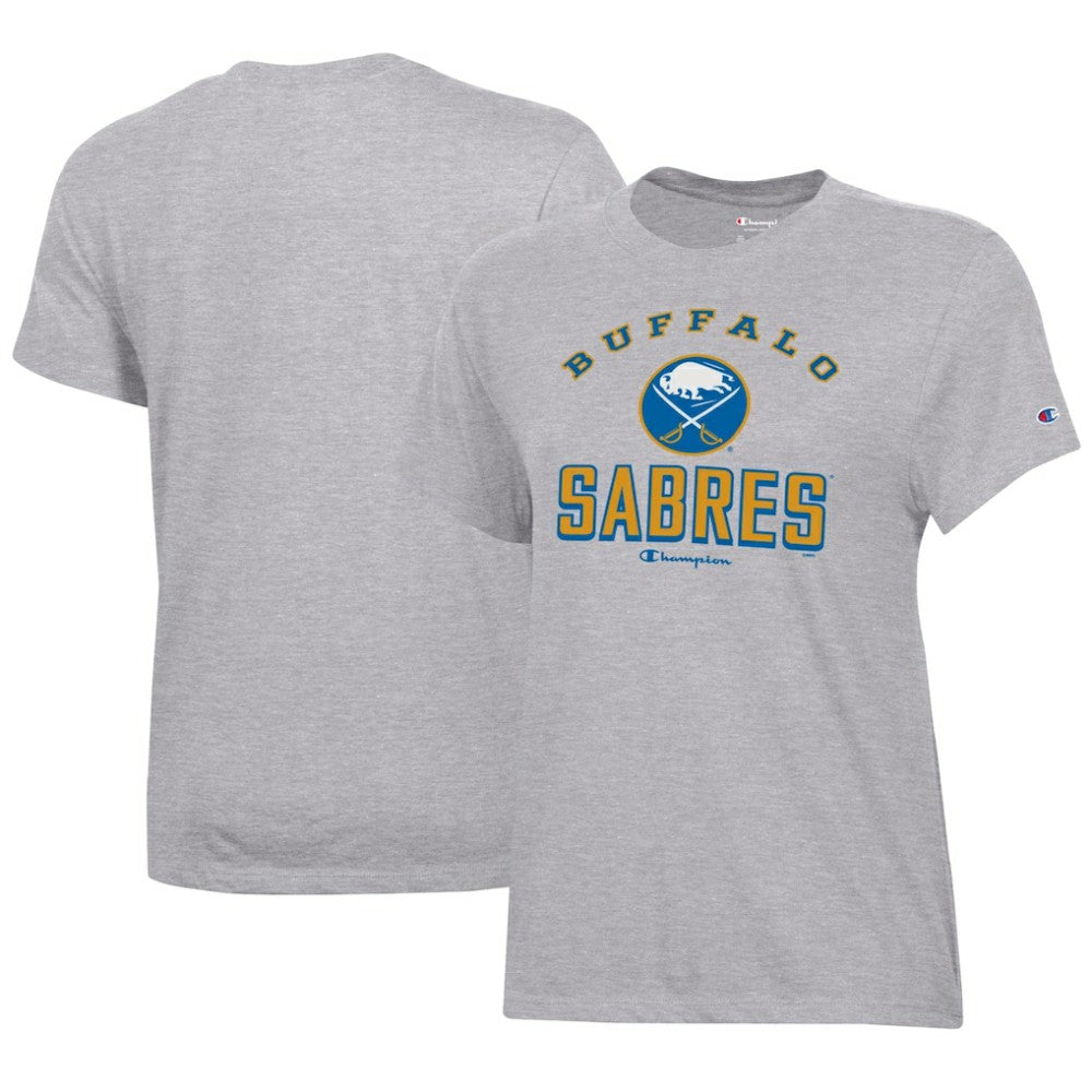 Buffalo Sabres Champion Women's Core T-Shirt - Heather Gray | NHL on sale