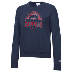 Washington Capitals Champion Women's Powerblend Pullover Sweatshirt - Navy | NHL online