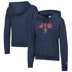 Florida Panthers Champion Women's Powerblend Fleece Pullover Hoodie - Navy | NHL near me
