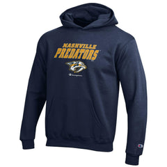 Nashville Predators Champion Youth Eco Powerblend Pullover Hoodie - Navy | NHL sale