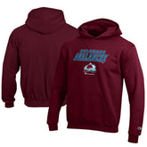 Colorado Avalanche Champion Youth Eco Powerblend Pullover Hoodie - Burgundy | NHL near me