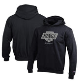 Los Angeles Kings Champion Youth Eco Powerblend Pullover Hoodie - Black | NHL Lifestyle