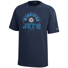 Winnipeg Jets Champion Youth Jersey T-Shirt - Navy | NHL discount