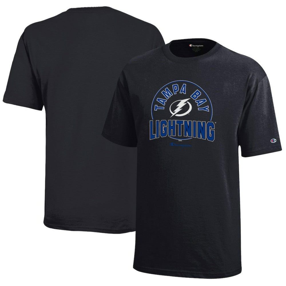 Tampa Bay Lightning Champion Youth Jersey T-Shirt - Black | NHL Clearance