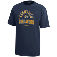 Nashville Predators Champion Youth Jersey T-Shirt - Navy | NHL Clearance
