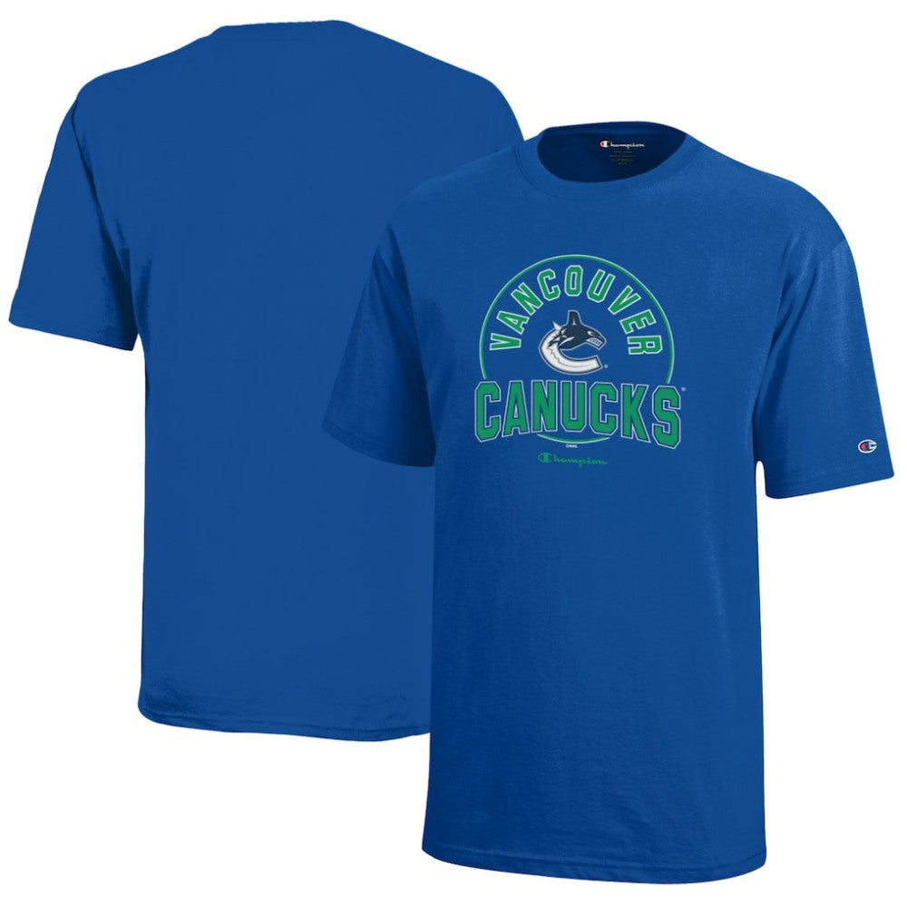 Vancouver Canucks Champion Youth Jersey T-Shirt - Royal | NHL sale