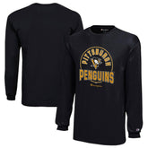 Pittsburgh Penguins Champion Youth Long-Sleeve Jersey T-Shirt - Black | NHL discount