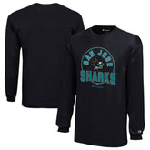San Jose Sharks Champion Youth Long-Sleeve Jersey T-Shirt - Black | NHL near me