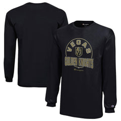 Vegas Golden Knights Champion Youth Long-Sleeve Jersey T-Shirt - Black | NHL near me